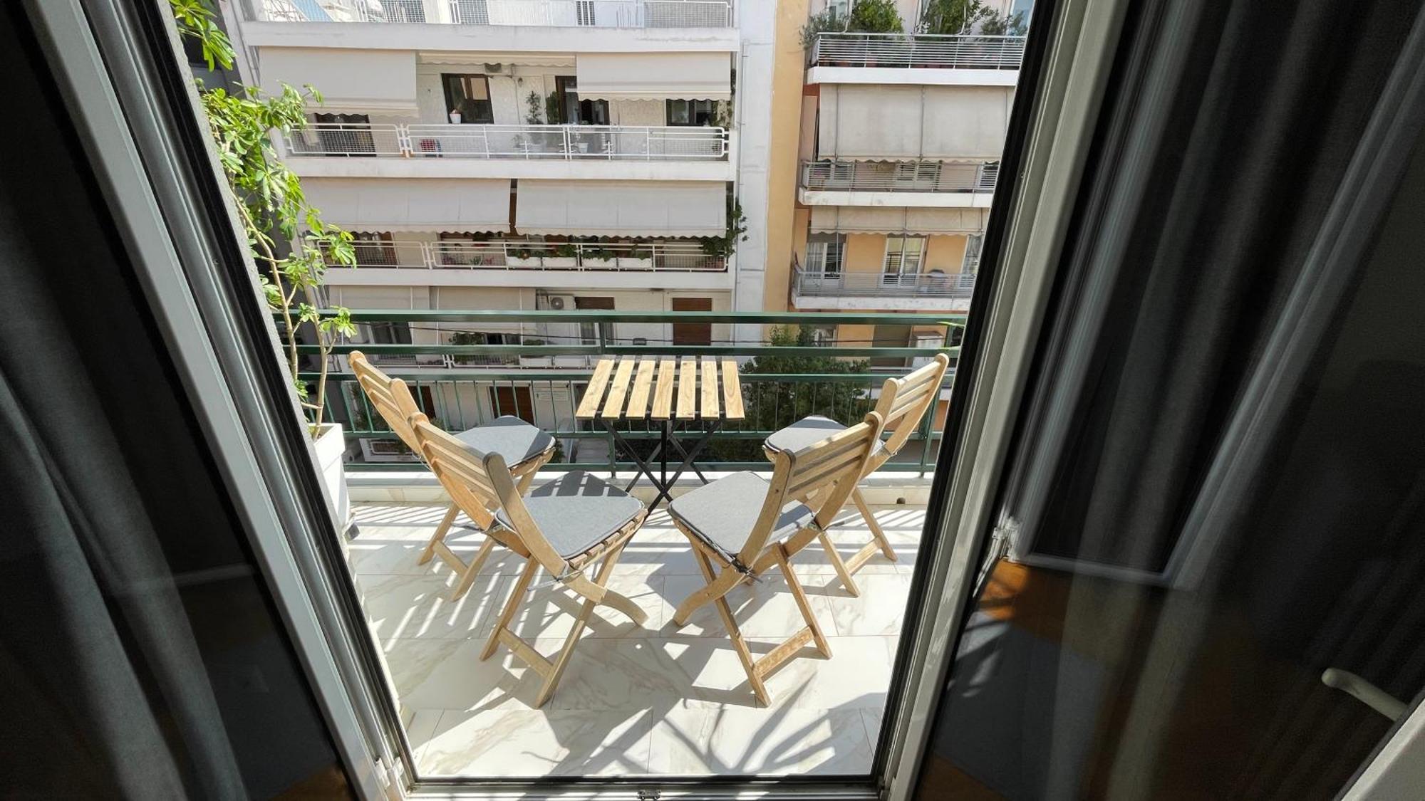 4 Newly Renovated Charming Apartments Steps From Panormou Metro Station Athen Exterior foto