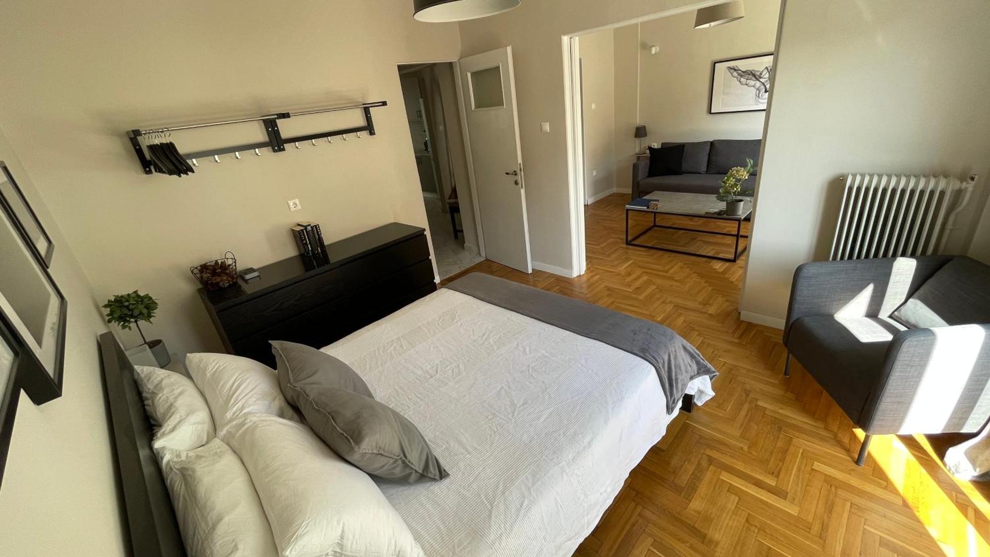 4 Newly Renovated Charming Apartments Steps From Panormou Metro Station Athen Zimmer foto