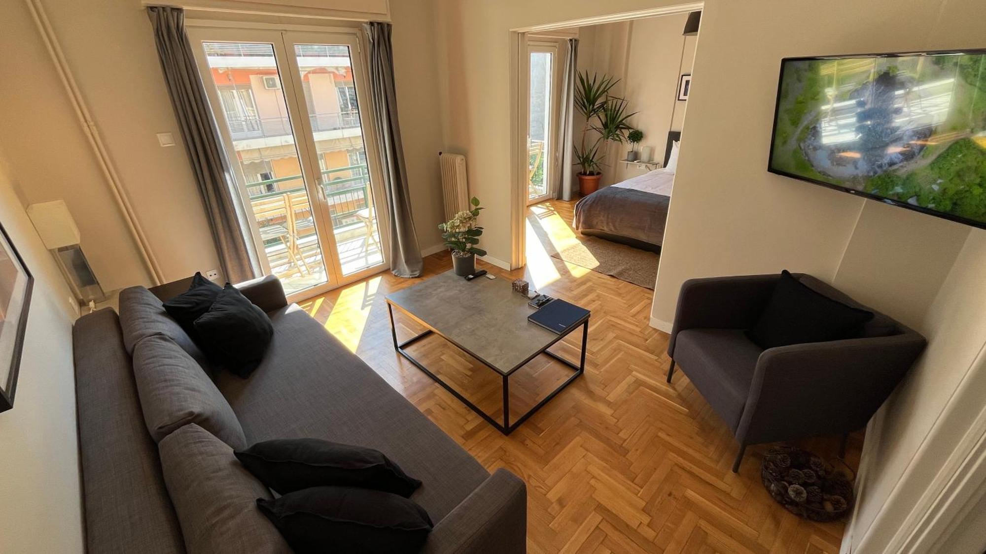 4 Newly Renovated Charming Apartments Steps From Panormou Metro Station Athen Exterior foto