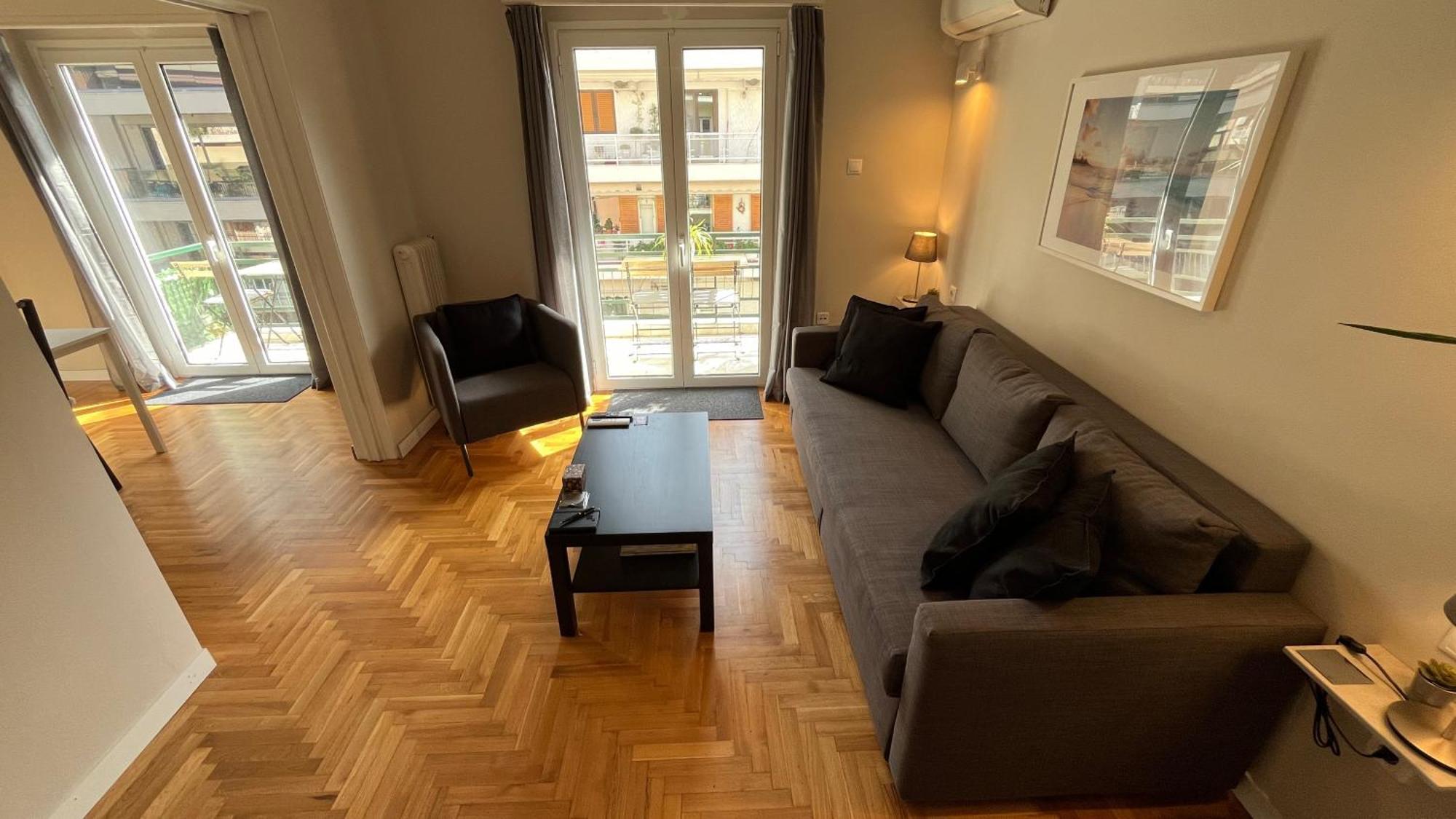 4 Newly Renovated Charming Apartments Steps From Panormou Metro Station Athen Zimmer foto