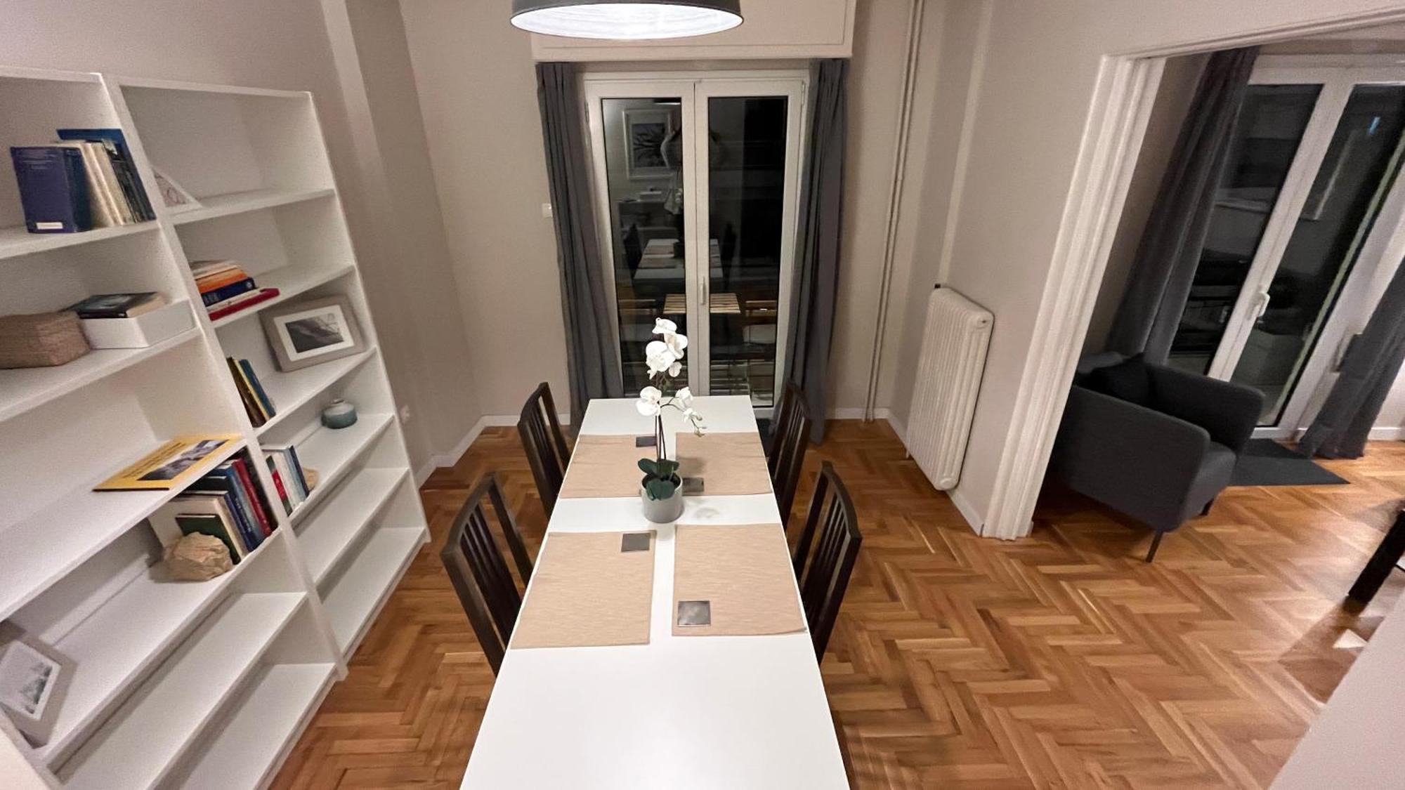 4 Newly Renovated Charming Apartments Steps From Panormou Metro Station Athen Zimmer foto