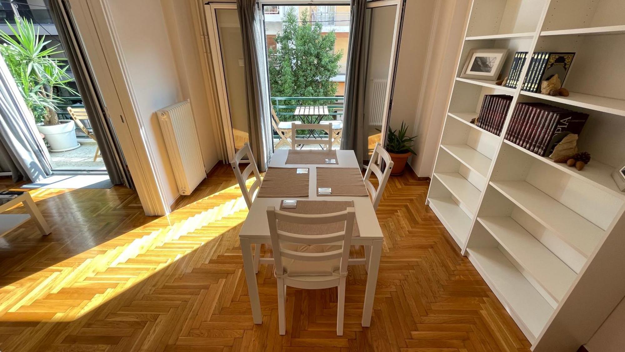 4 Newly Renovated Charming Apartments Steps From Panormou Metro Station Athen Zimmer foto